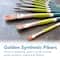 Princeton™ Snap!™ Series 9950 Synthetic Short Handle Liner Brush, Size 4